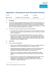 Peacehaven and Telscombe Scheme