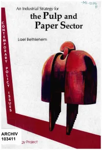 Pulp and Paper Sector