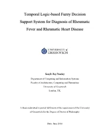 Temporal Logic-Based Fuzzy Decision Support System for Diagnosis of Rheumatic Fever and Rheumatic Heart Disease