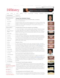 Veneer Case Selection Process