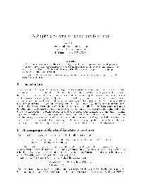 A Simpli Ed Account of Polymorphic References 1 Introduction 2 a Language with Mutable Data Structures