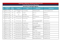 Master List of DTP Participants