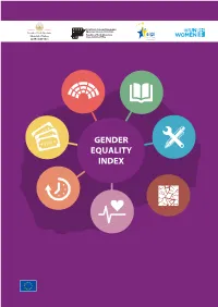 3. Gender Equality Index 2015 7 3.1