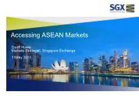 Accessing ASEAN Markets