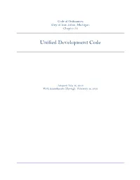 Chapter 55 Unified Development Code