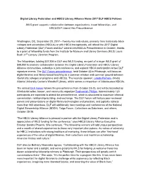 Digital Library Federation and HBCU Library Alliance Name 2017 DLF HBCU Fellows
