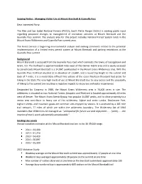 Managing Visitor Use at Mount Bierstadt & Guanella Pass Dear