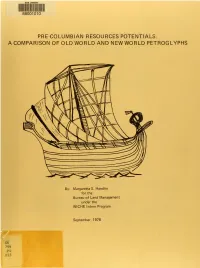 Pre-Columbian Resources Potentials : a Comparison of Old World And