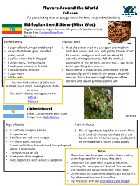 Recipes, Go to Uhs.Berkeley.Edu/Cookwellberkeley Ethiopian Lentil Stew (Misr Wot) Vegetarian, Can Be Vegan