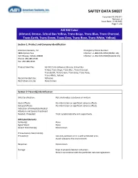 Saftey Data Sheet