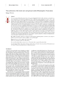 The Architecture of the Desert Ant's Navigational Toolkit (Hymenoptera: Formicidae)
