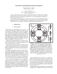 Traversable Achronal Retrograde Domains in Spacetime
