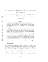 B, V, R, I, H and K Images of 86 Face-On Spiral Galaxies