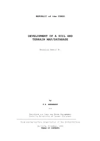 Development of a Soil and Terrain Map/Database