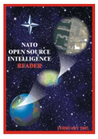 NATO Open Source Intelligence Reader