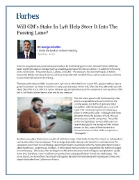 Will GM's Stake in Lyft Help Steer It Into the Passing Lane?