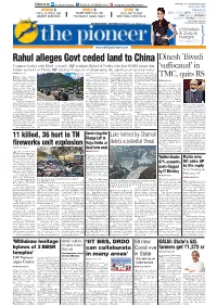 Bhubaneswar Celebrated Its  (KALIA) Scheme As Chief with the Union Culture Ments of Tourism, Forest and 13Th Foundation Day on Friday