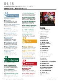 Clinic Business Inside Line CONTENTS • the List