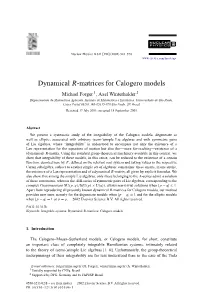 Dynamical R-Matrices for Calogero Models