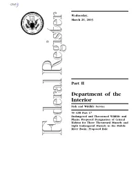 Proposed Designation of Critical Habitat for Three Threatened Mussels and Eight Endangered Mussels in the Mobile River Basin; Proposed Rule
