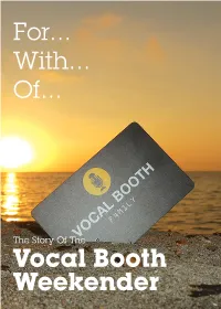 The Vocal Booth Is