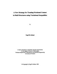 A New Strategy for Treating Frictional Contact in S Heii Structures