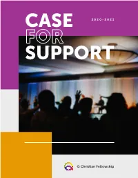 Case for Support