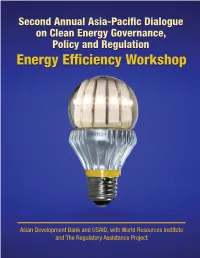Energy Effificiency Workshop