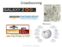 Crowdsourcing