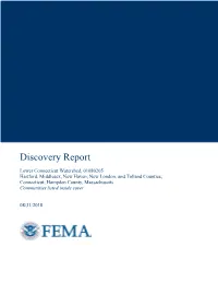 FEMA Discovery Report Lower CT