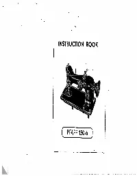 Instruction Book