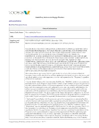 Third-Party Software for Engage Products APPLICATIONS Red Hat