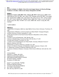 External Validation of a Mobile Clinical Decision Support System
