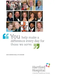 Help Make a Difference Every Day for Those We Serve