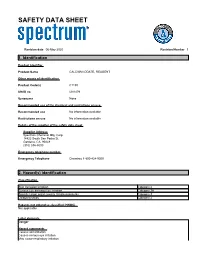 Safety Data Sheet