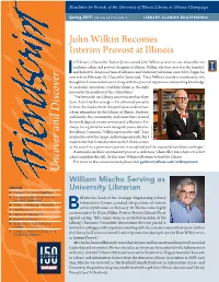 Spring 2017 | Volume 38 | Number 3 Library.Illinois.Edu/Friends
