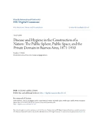 The Public Sphere, Public Space, and the Private Domain in Buenos Aires