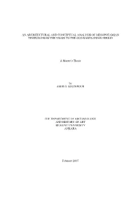 An Architectural and Conceptual Analysis of Mesopotamian Temples from the Ubaid to the Old Babylonian Period