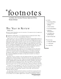 The Year in Review 4 Three New Faculty Members by Todd A