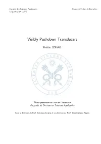 Visibly Pushdown Transducers