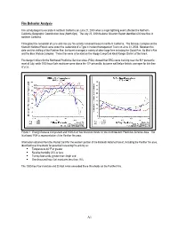 A1 Fire Behavior Analysis