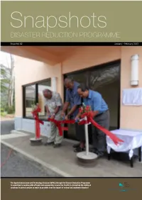 Disaster Reduction Programme