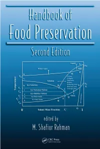 Handbook of Food Preservation Second Edition CRC DK3871 Fm.Qxd 6/14/2007 18:12 Page Ii
