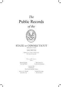 Public Records of The