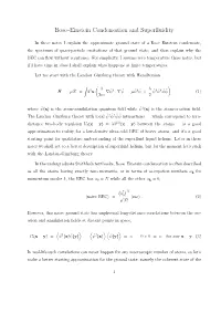 Bose–Einstein Condensation and Superfluidity