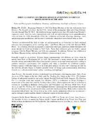 First U.S. Survey of Chilean Artist Juan Downey to Open at Bronx Museum of the Arts