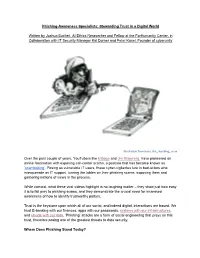 Phishing-Awareness Specialists: Stewarding Trust in a Digital World