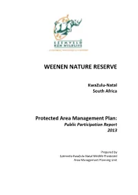 Weenen Nature Reserve
