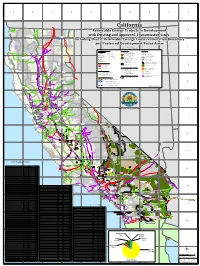 California Renewable Energy Projects in Development with Existing And