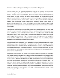 Caddy IASCP Paper 1 Adaptation, Conflict and Compromise In